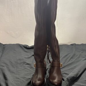 Ralph Lauren Dark Brown Over the Knee Boots NEW WITHOUT TAGS (READ DESC)
